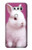 W3870 Cute Baby Bunny Funda Carcasa Case y Caso Del Tirón Funda para LG V30, LG V30 Plus, LG V30S ThinQ, LG V35, LG V35 ThinQ
