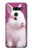 W3870 Cute Baby Bunny Funda Carcasa Case y Caso Del Tirón Funda para LG G8 ThinQ