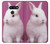 W3870 Cute Baby Bunny Funda Carcasa Case y Caso Del Tirón Funda para LG G8 ThinQ