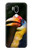 W3876 Colorful Hornbill Funda Carcasa Case y Caso Del Tirón Funda para LG G7 ThinQ