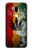 W3890 Reggae Rasta Flag Smoke Funda Carcasa Case y Caso Del Tirón Funda para LG G7 ThinQ