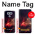 W3897 Red Nebula Space Funda Carcasa Case y Caso Del Tirón Funda para LG G6