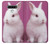 W3870 Cute Baby Bunny Funda Carcasa Case y Caso Del Tirón Funda para LG Stylo 6