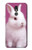W3870 Cute Baby Bunny Funda Carcasa Case y Caso Del Tirón Funda para LG Stylo 5