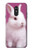 W3870 Cute Baby Bunny Funda Carcasa Case y Caso Del Tirón Funda para LG Q Stylo 4, LG Q Stylus