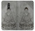 W3873 Buddha Line Art Funda Carcasa Case y Caso Del Tirón Funda para LG Q Stylo 4, LG Q Stylus