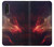 W3897 Red Nebula Space Funda Carcasa Case y Caso Del Tirón Funda para LG Velvet