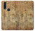 W3868 Aircraft Blueprint Old Paper Funda Carcasa Case y Caso Del Tirón Funda para Motorola One Action (Moto P40 Power)