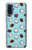 W3860 Coconut Dot Pattern Funda Carcasa Case y Caso Del Tirón Funda para Motorola G Pure