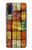 W3861 Colorful Container Block Funda Carcasa Case y Caso Del Tirón Funda para Motorola G Pure