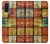 W3861 Colorful Container Block Funda Carcasa Case y Caso Del Tirón Funda para Motorola G Pure