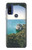 W3865 Europe Duino Beach Italy Funda Carcasa Case y Caso Del Tirón Funda para Motorola G Pure