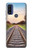 W3866 Railway Straight Train Track Funda Carcasa Case y Caso Del Tirón Funda para Motorola G Pure