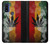 W3890 Reggae Rasta Flag Smoke Funda Carcasa Case y Caso Del Tirón Funda para Motorola G Pure