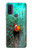 W3893 Ocellaris clownfish Funda Carcasa Case y Caso Del Tirón Funda para Motorola G Pure