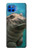 W3871 Cute Baby Hippo Hippopotamus Funda Carcasa Case y Caso Del Tirón Funda para Motorola Moto G 5G Plus