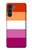 W3887 Lesbian Pride Flag Funda Carcasa Case y Caso Del Tirón Funda para Motorola Moto G200 5G