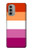 W3887 Lesbian Pride Flag Funda Carcasa Case y Caso Del Tirón Funda para Motorola Moto G51 5G