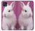 W3870 Cute Baby Bunny Funda Carcasa Case y Caso Del Tirón Funda para Motorola Moto G50 5G