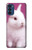 W3870 Cute Baby Bunny Funda Carcasa Case y Caso Del Tirón Funda para Motorola Moto G41