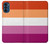 W3887 Lesbian Pride Flag Funda Carcasa Case y Caso Del Tirón Funda para Motorola Moto G41