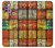 W3861 Colorful Container Block Funda Carcasa Case y Caso Del Tirón Funda para Motorola Moto G30, G20, G10