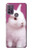 W3870 Cute Baby Bunny Funda Carcasa Case y Caso Del Tirón Funda para Motorola Moto G10 Power