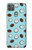 W3860 Coconut Dot Pattern Funda Carcasa Case y Caso Del Tirón Funda para Motorola Moto G9 Power