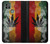 W3890 Reggae Rasta Flag Smoke Funda Carcasa Case y Caso Del Tirón Funda para Motorola Moto G9 Power