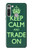 W3862 Keep Calm and Trade On Funda Carcasa Case y Caso Del Tirón Funda para Motorola Moto G8