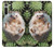 W3863 Pygmy Hedgehog Dwarf Hedgehog Paint Funda Carcasa Case y Caso Del Tirón Funda para Motorola Moto G8