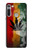 W3890 Reggae Rasta Flag Smoke Funda Carcasa Case y Caso Del Tirón Funda para Motorola Moto G8
