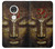 W3874 Buddha Face Ohm Symbol Funda Carcasa Case y Caso Del Tirón Funda para Motorola Moto G7, Moto G7 Plus