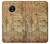 W3868 Aircraft Blueprint Old Paper Funda Carcasa Case y Caso Del Tirón Funda para Motorola Moto G6