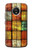 W3861 Colorful Container Block Funda Carcasa Case y Caso Del Tirón Funda para Motorola Moto G5