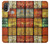 W3861 Colorful Container Block Funda Carcasa Case y Caso Del Tirón Funda para Motorola Moto E20,E30,E40