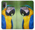 W3888 Macaw Face Bird Funda Carcasa Case y Caso Del Tirón Funda para Motorola Moto E20,E30,E40