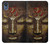 W3874 Buddha Face Ohm Symbol Funda Carcasa Case y Caso Del Tirón Funda para Motorola Moto E6, Moto E (6th Gen)