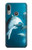 W3878 Dolphin Funda Carcasa Case y Caso Del Tirón Funda para Motorola Moto E6 Plus, Moto E6s