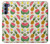 W3883 Fruit Pattern Funda Carcasa Case y Caso Del Tirón Funda para Motorola Edge S30