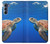 W3898 Sea Turtle Funda Carcasa Case y Caso Del Tirón Funda para Motorola Edge S30