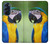 W3888 Macaw Face Bird Funda Carcasa Case y Caso Del Tirón Funda para Motorola Edge X30