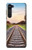 W3866 Railway Straight Train Track Funda Carcasa Case y Caso Del Tirón Funda para Motorola Edge