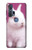 W3870 Cute Baby Bunny Funda Carcasa Case y Caso Del Tirón Funda para Motorola Edge+