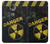 W3891 Nuclear Hazard Danger Funda Carcasa Case y Caso Del Tirón Funda para Motorola Moto E5 Plus