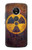 W3892 Nuclear Hazard Funda Carcasa Case y Caso Del Tirón Funda para Motorola Moto E5 Plus