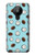 W3860 Coconut Dot Pattern Funda Carcasa Case y Caso Del Tirón Funda para Nokia 5.3