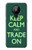 W3862 Keep Calm and Trade On Funda Carcasa Case y Caso Del Tirón Funda para Nokia 5.3