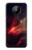W3897 Red Nebula Space Funda Carcasa Case y Caso Del Tirón Funda para Nokia 5.3