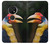 W3876 Colorful Hornbill Funda Carcasa Case y Caso Del Tirón Funda para Nokia 7.2